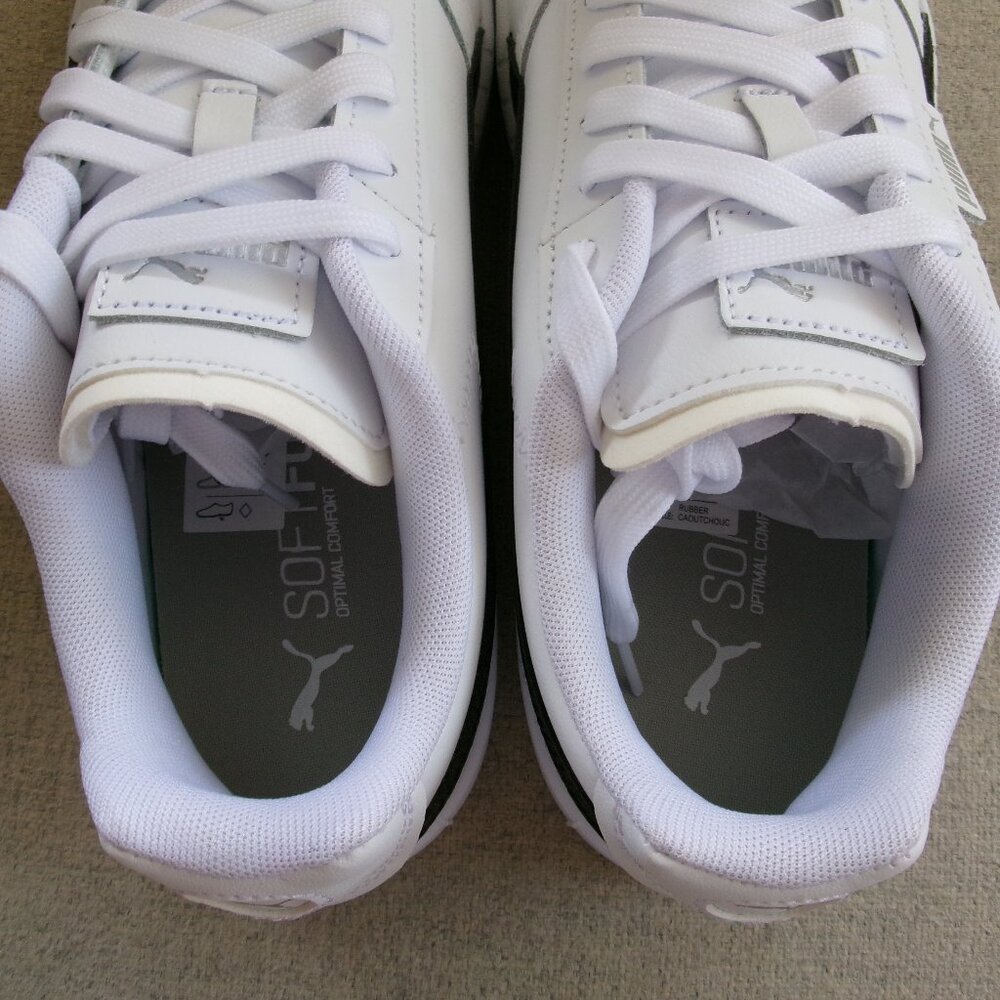 Puma Men's Classic Clasico White Tennis Shoes Sz 9 - New in Box - Picture 6 of 8